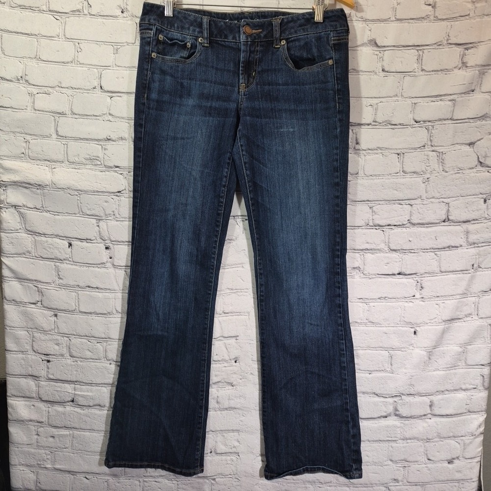American Eagle Stretch X Favorite Boyfriend 10L Tall Long Jeans Bootcut